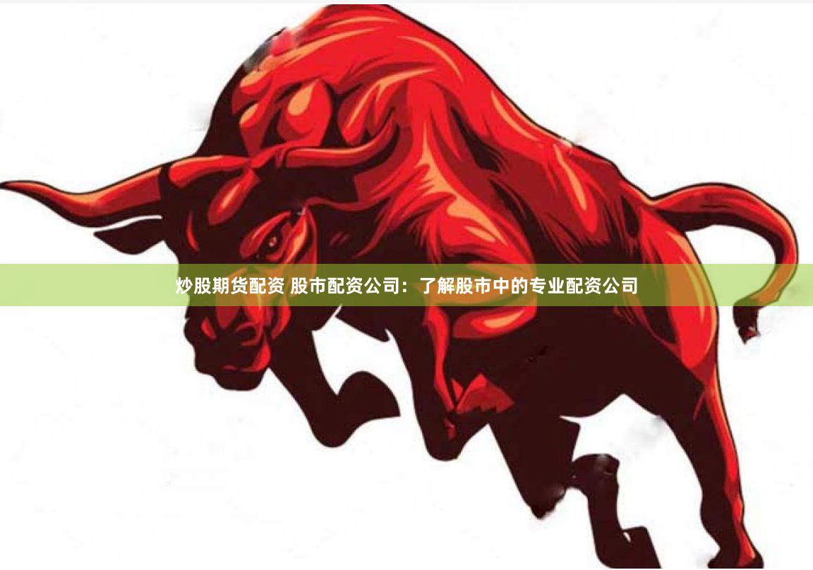 炒股期货配资 股市配资公司：了解股市中的专业配资公司