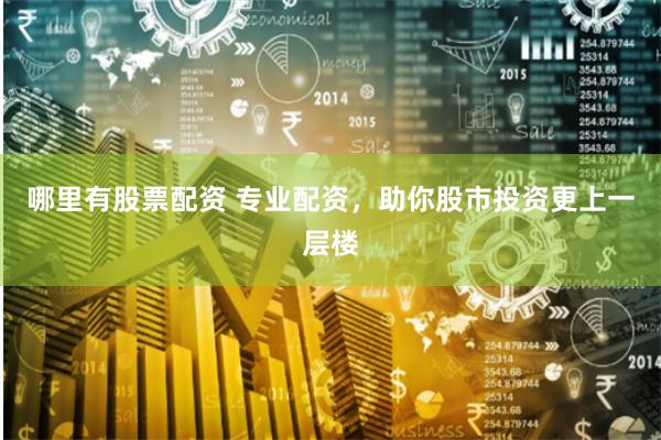 哪里有股票配资 专业配资，助你股市投资更上一层楼